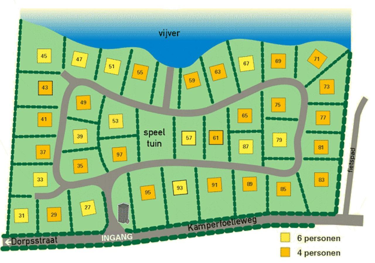 Villapark Kamperfoelie 27 De Koog  Eksteriør billede